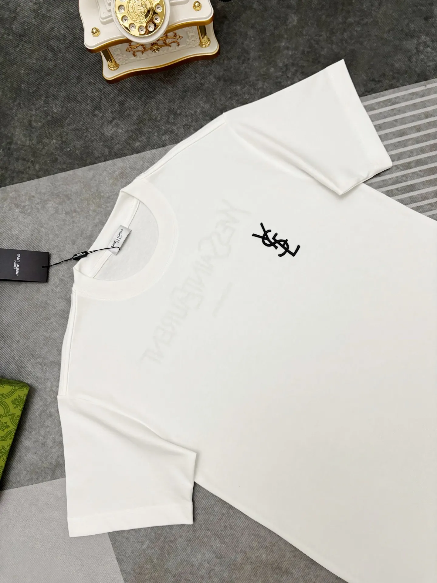P135💰 YSL T 【YSL ， 】 New Arrival ， Premium Versatile ， Same Style YSL ， T ， ， ， logo logo ！ ， ， ， ， ， ， ， ！！ 300 ， ， 。 ， 。 ， ， ！！ Sizes：S、M、L、XL、XXL